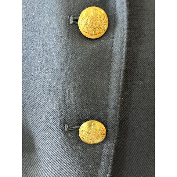 J. Crew Schoolboy Blazer Navy Wool Gold Buttons Size 2 Preppy Classic Office - Picture 4 of 10